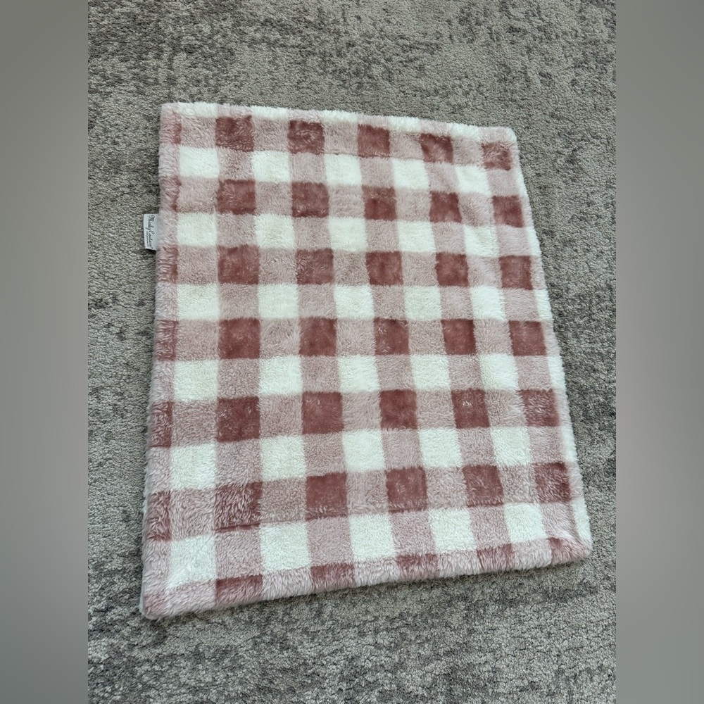 Minky Couture Rose Gold / Blush Baby Blanket – Super Soft Infant Size
